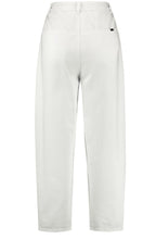 Off White Length Tapered Jeans