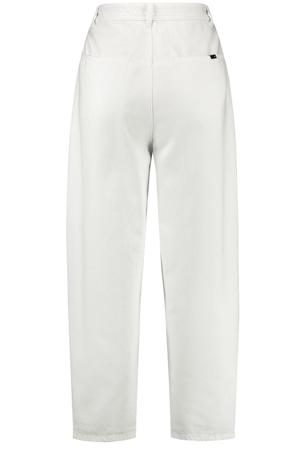 Off White Length Tapered Jeans