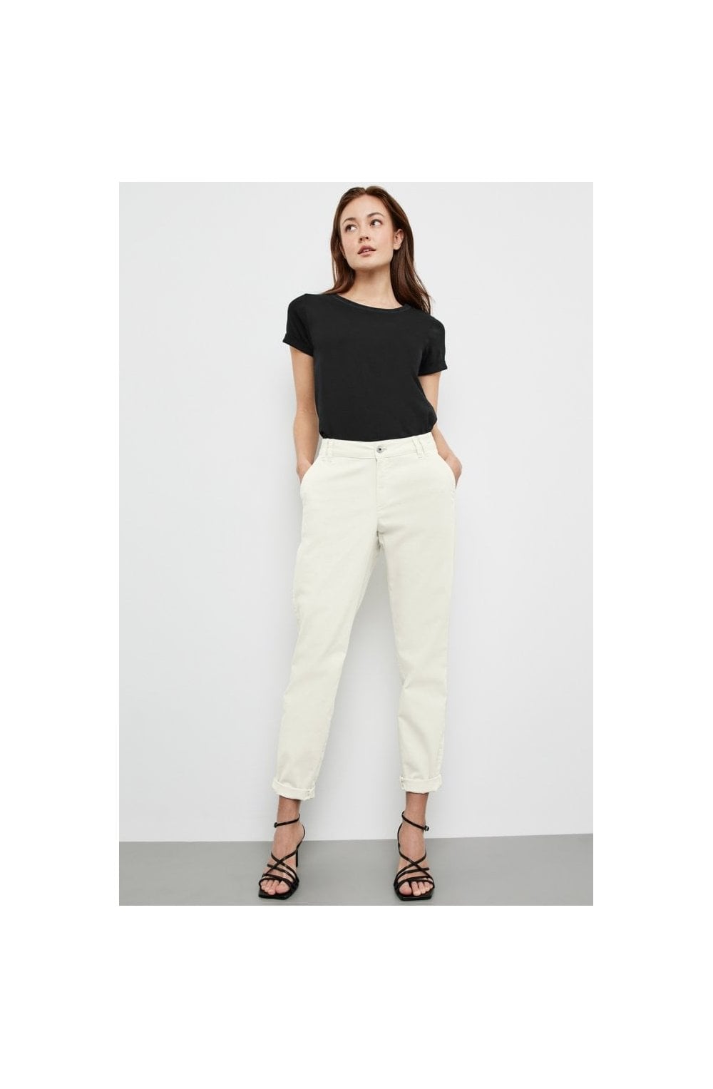 Off White Length Chinos