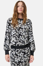 Off White and Black Fluffy Detail Jumper