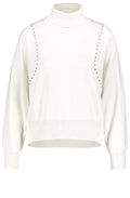 Off White Bead Detailed Jumper