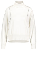 Off White Bead Detailed Jumper