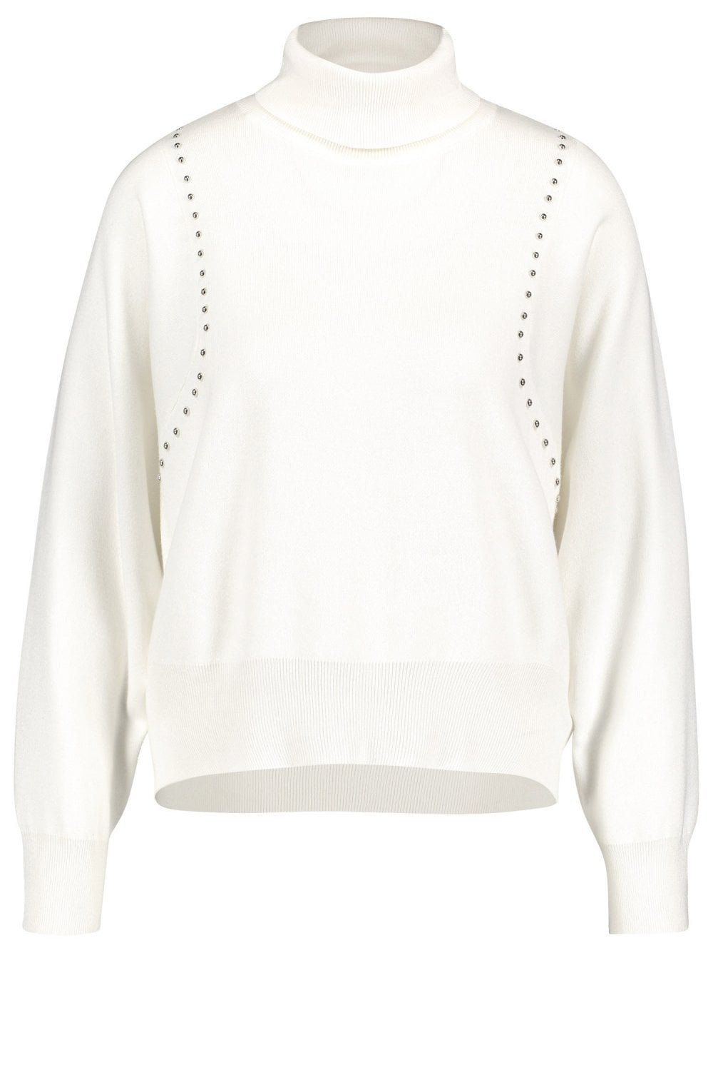 Off White Bead Detailed Jumper