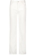 Off White Bootcut Flared Jeans