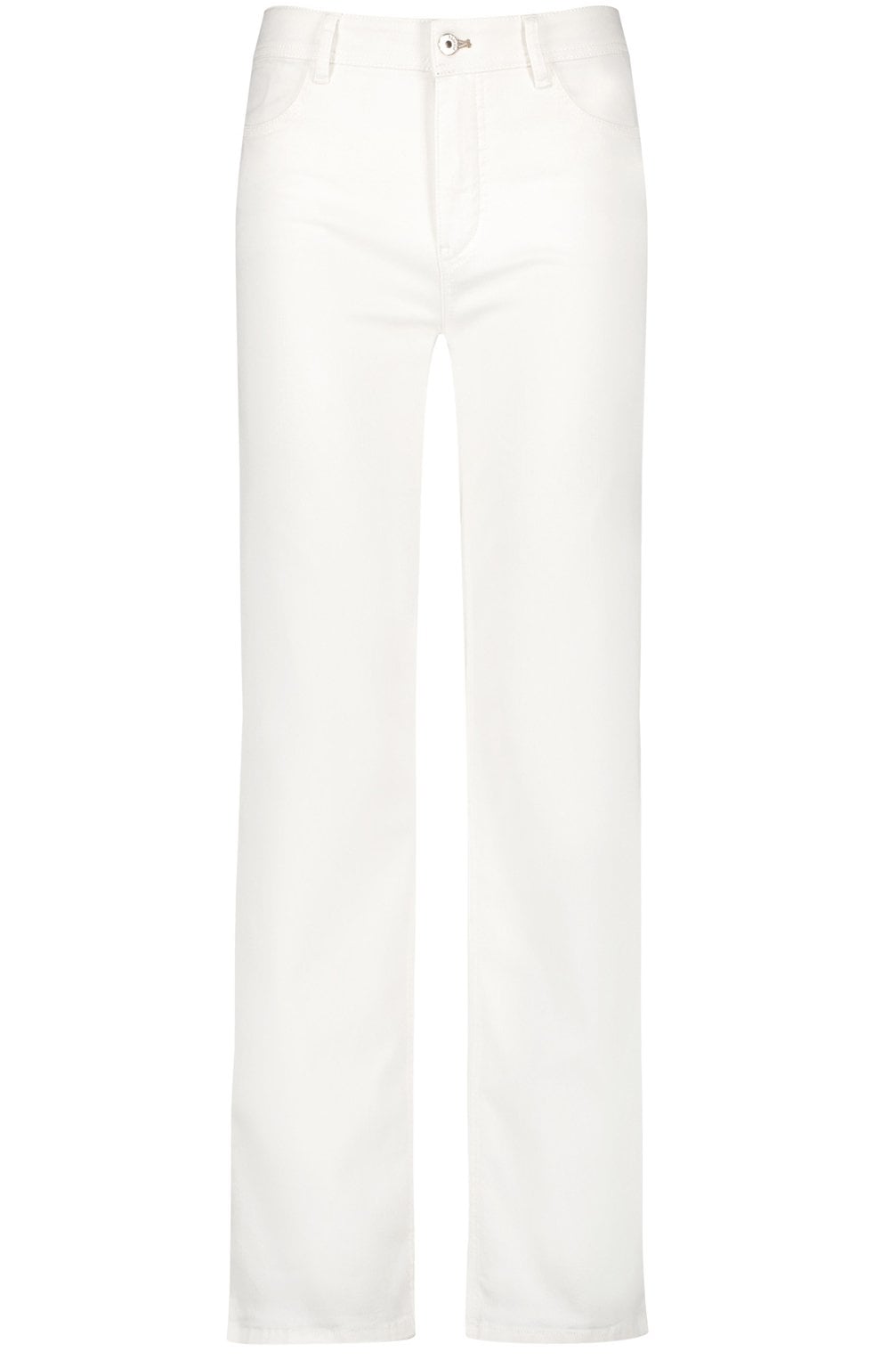 Off White Bootcut Flared Jeans