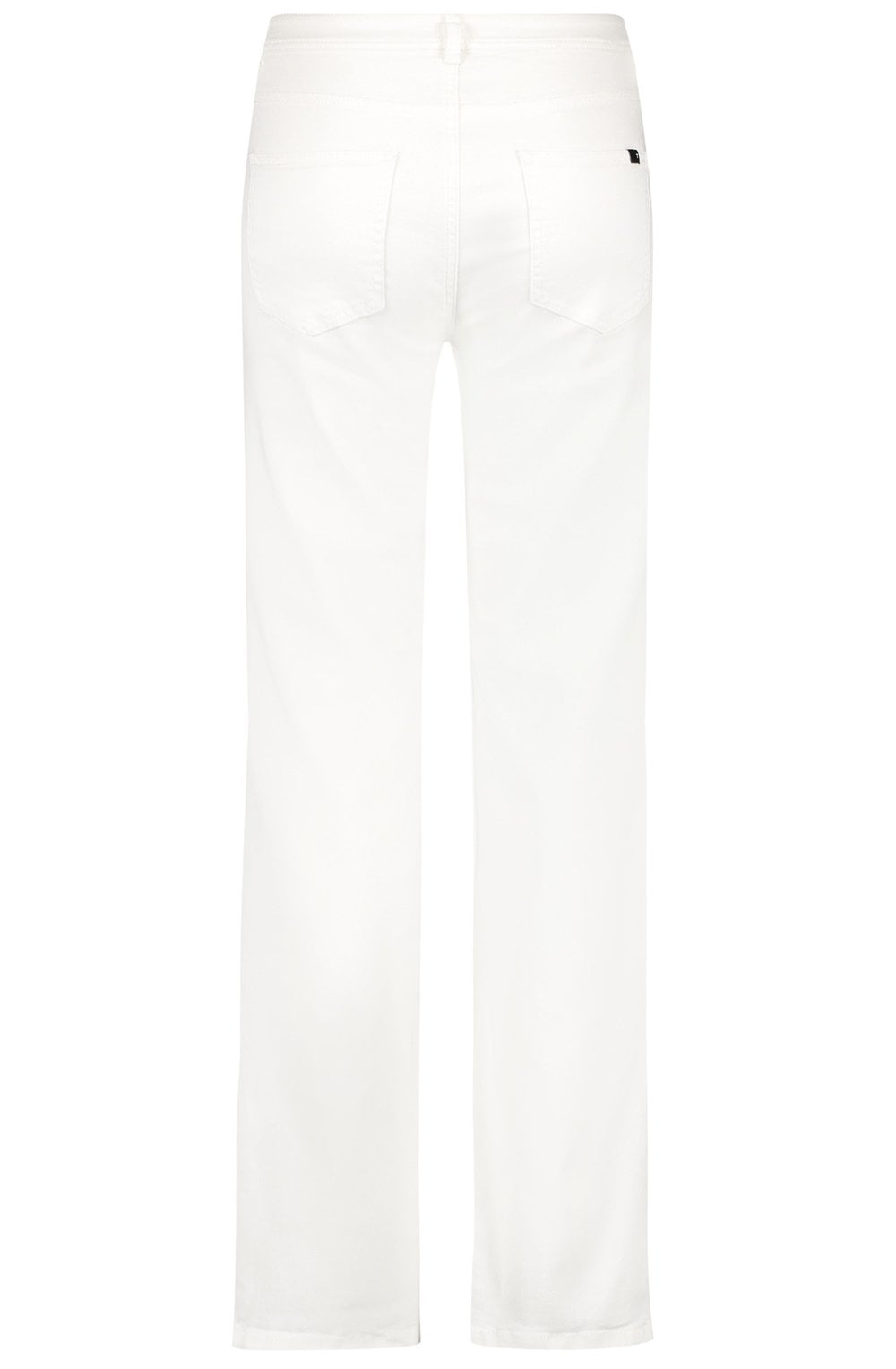 Off White Bootcut Flared Jeans