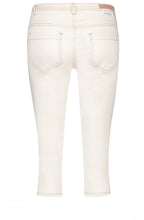 Off White Cropped Jeans