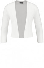 Off White Jersey Knit Jacket