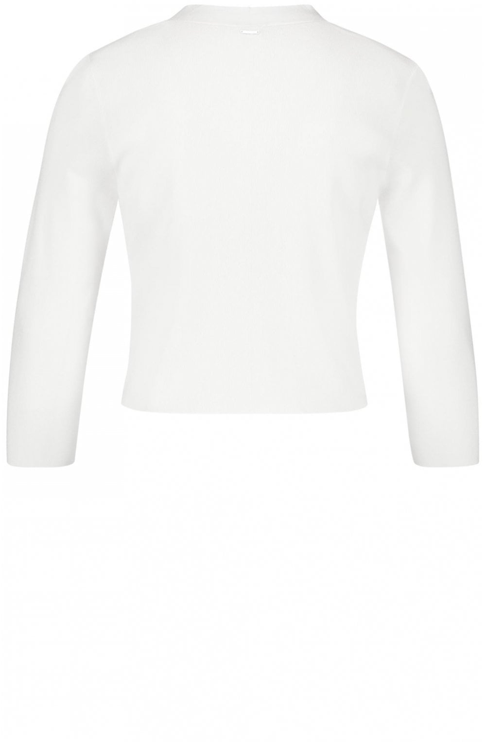 Off White Jersey Knit Jacket