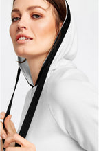 Off White Knit Hooded Jumper