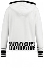 Off White Knit Hooded Jumper