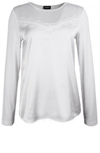 Off White Lace Detailed Top