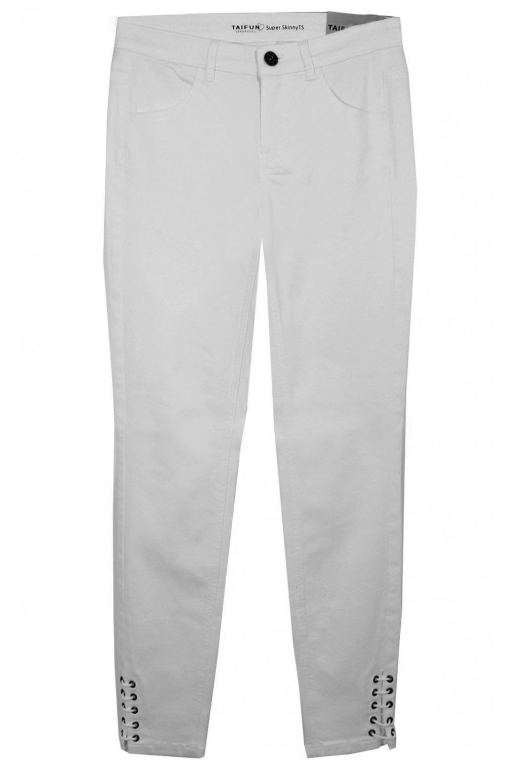 Off White Skinny Jeans