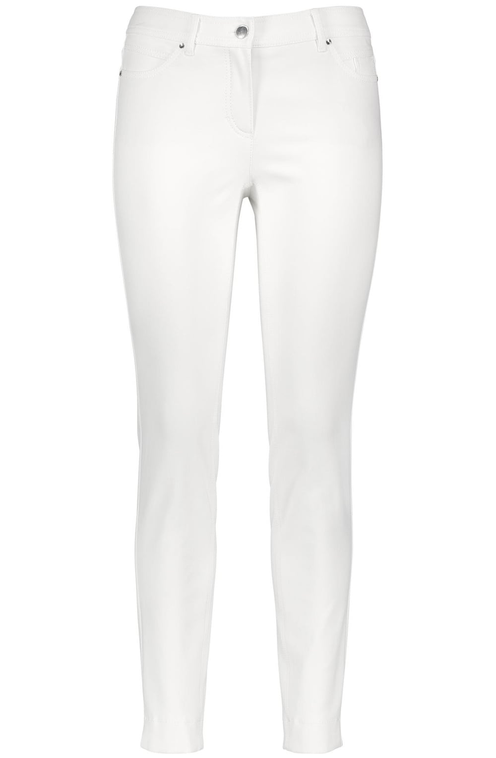 Off White Slim Fit Jeans