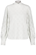 Off White Super Soft Waffle Blouse