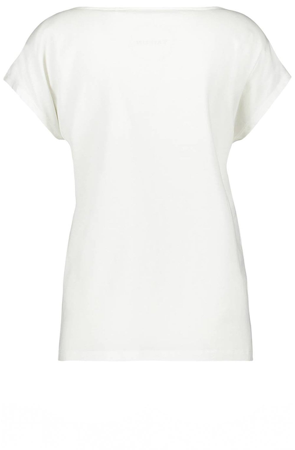 Off White T Shirt with Vibrant Cityscape