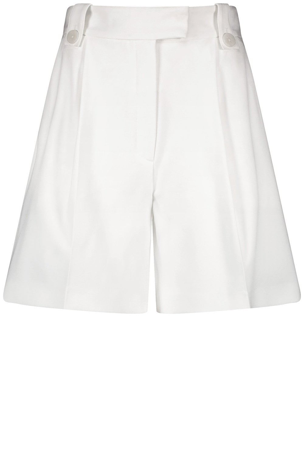 Off White Wide Leg Shorts