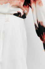 Off White Wide Leg Shorts