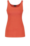 Orange Jersey Vest Top