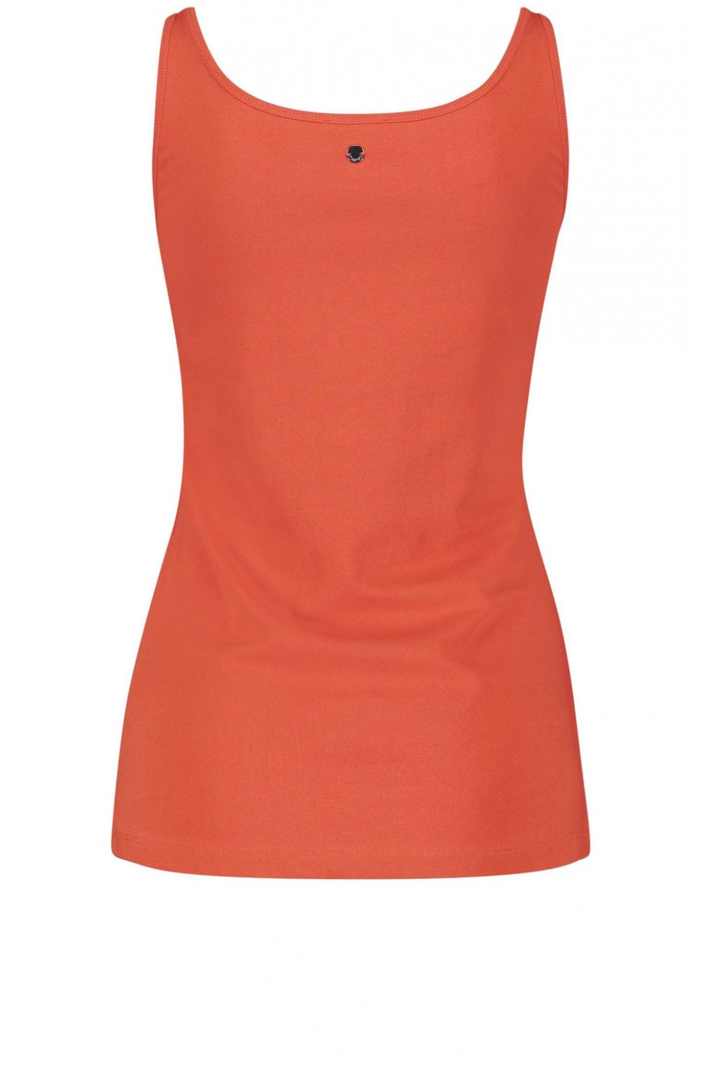 Orange Jersey Vest Top