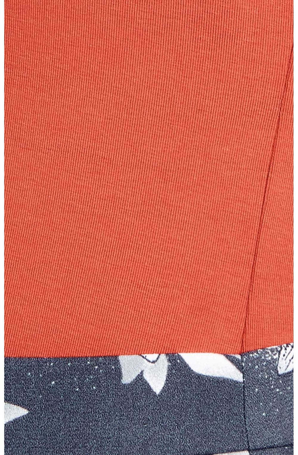 Orange Jersey Vest Top