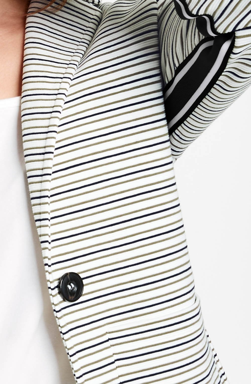 Original Fine Ribbed Striped Jacket