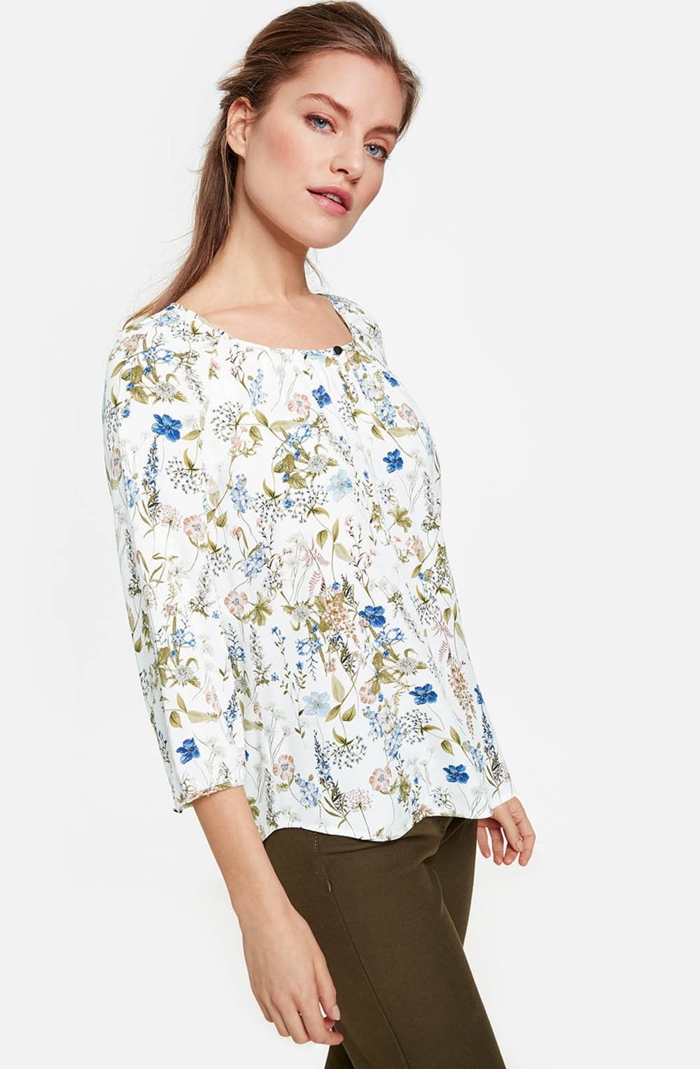 Original Floral Print Blouse