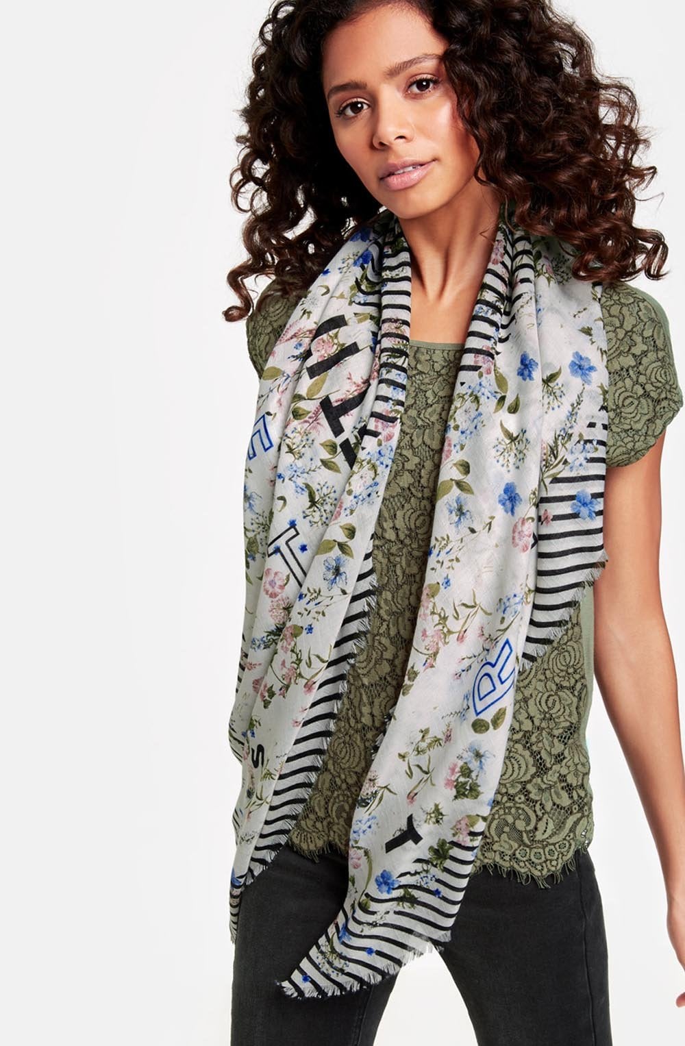 Original Floral Scarf
