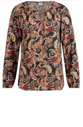 Paisley Print Blouse