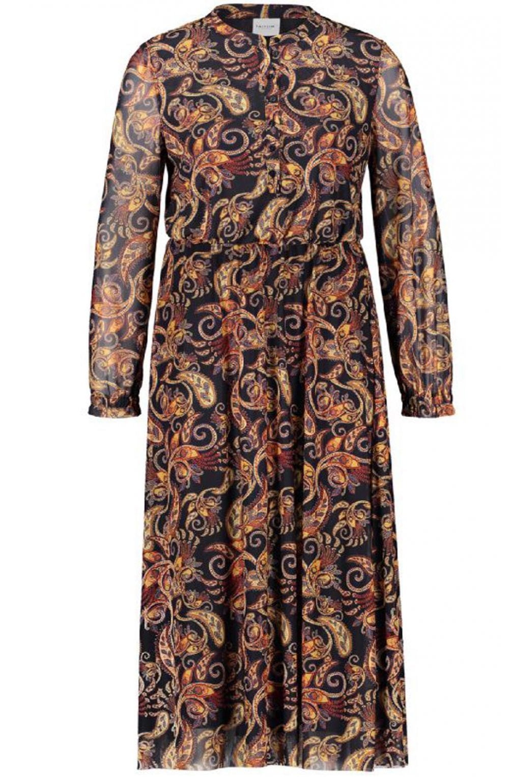 Paisley Print Maxi Dress