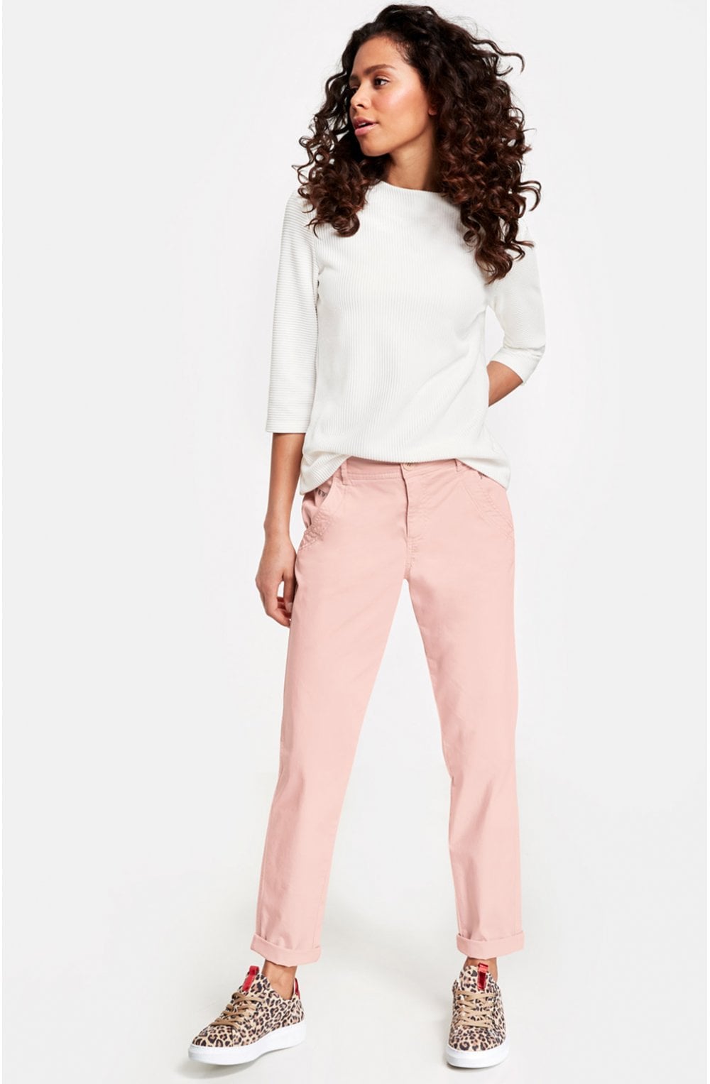 Pale Pink Chinos