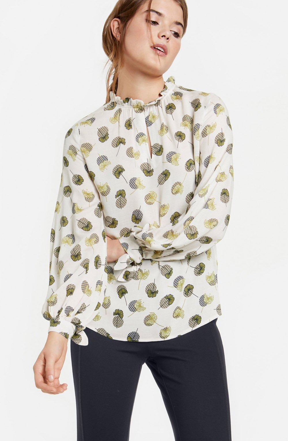 Patterned Blouse