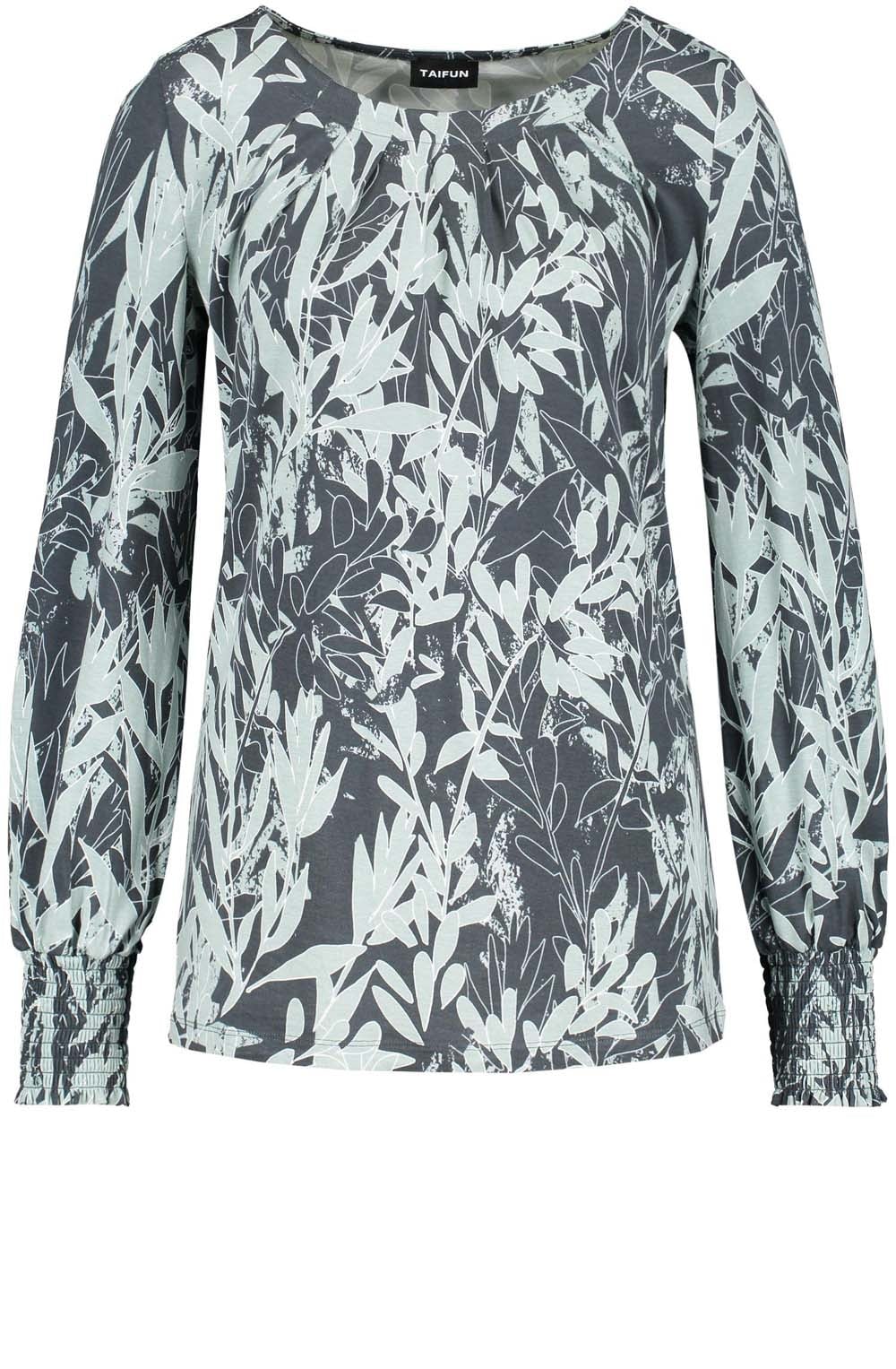 Patterned Jersey Top