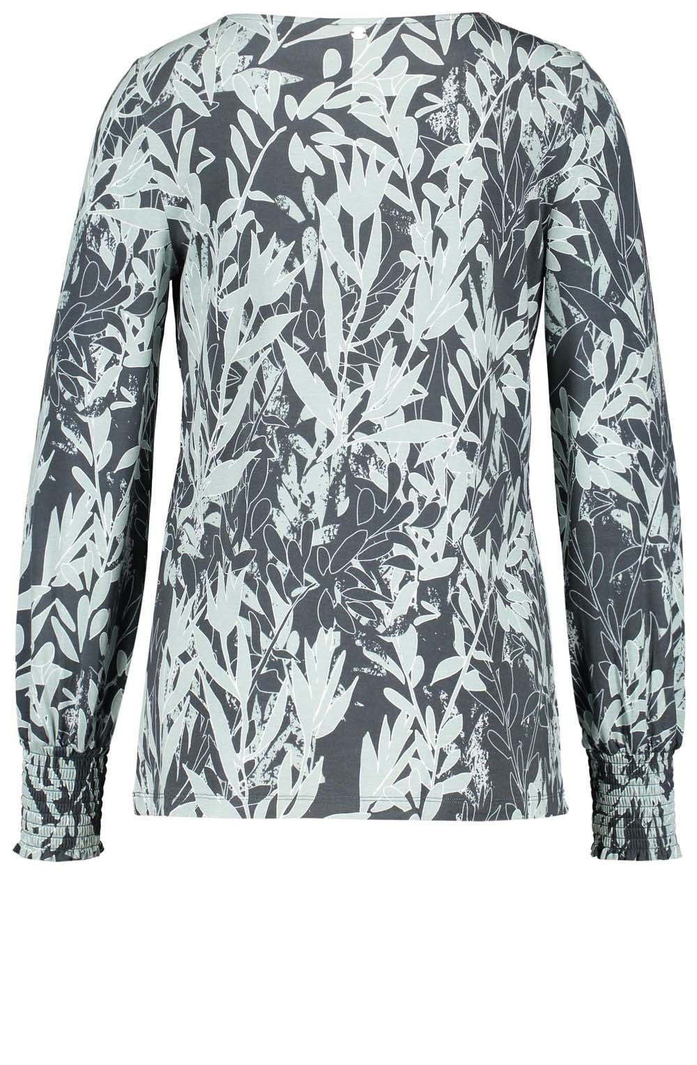 Patterned Jersey Top