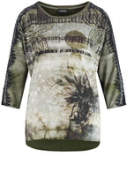 Patterned Lace Detailed Top