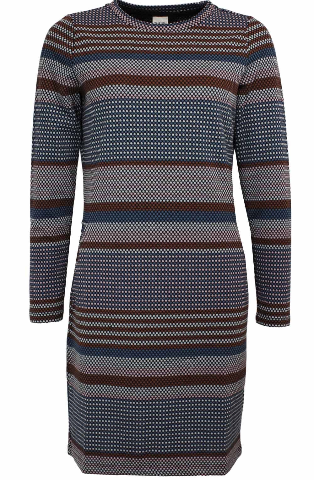 Patterned Striped Dress