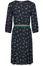 Patterned Wrap Effect Dress