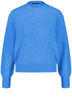 Peacock Textured Knit Jumper