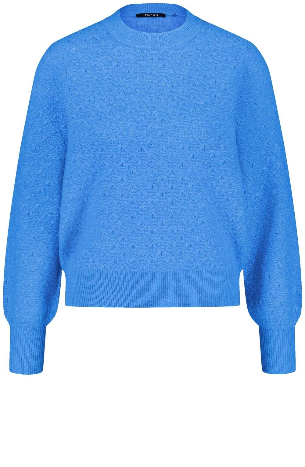 Peacock Textured Knit Jumper