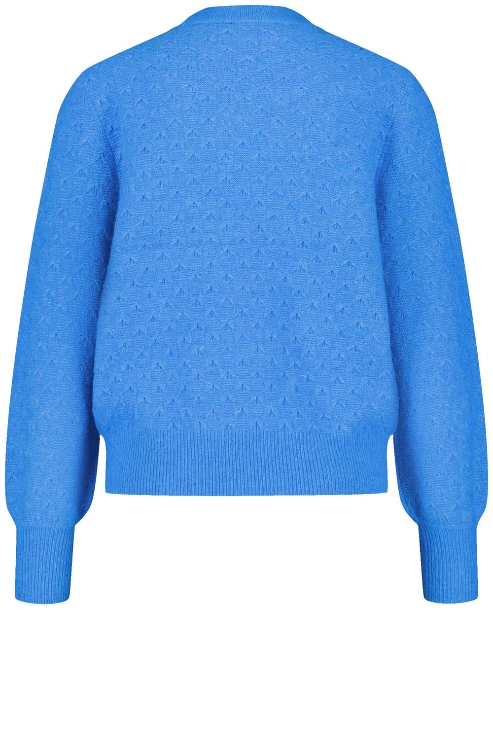 Peacock Textured Knit Jumper