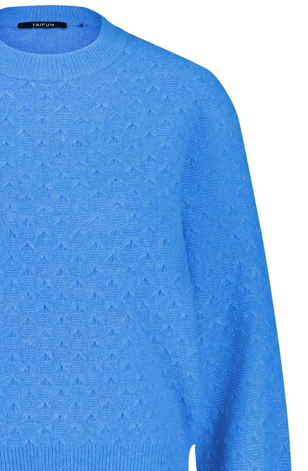 Peacock Textured Knit Jumper