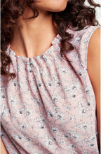 Pink Floral Blouse