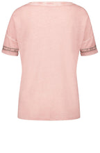 Pink Lace Detailed Top