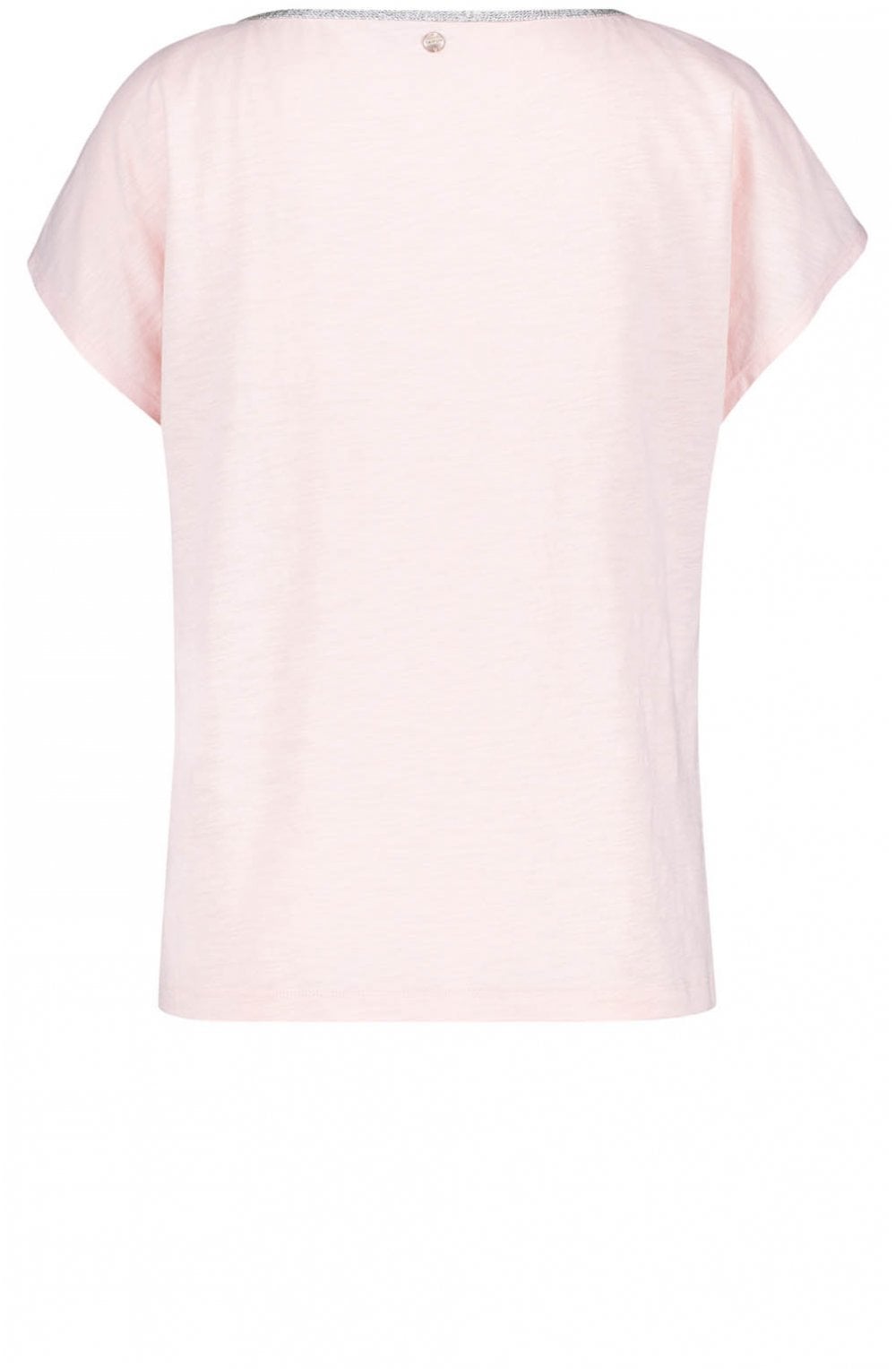 Pink Patterned Stripe Top