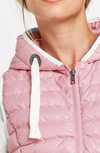 Pink Quilted Waistcoat