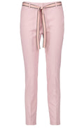 Pink Slim Leg Trousers