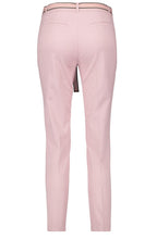 Pink Slim Leg Trousers