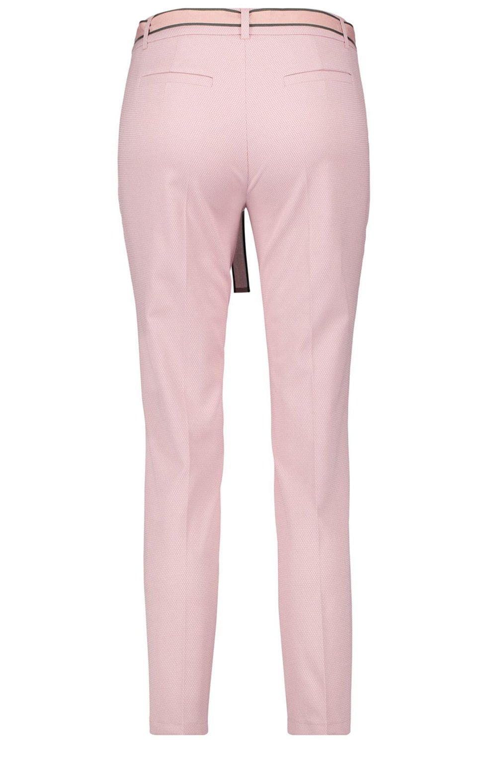 Pink Slim Leg Trousers