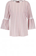 Pink Striped Blouse