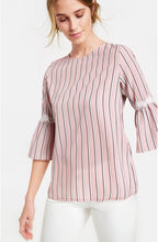 Pink Striped Blouse